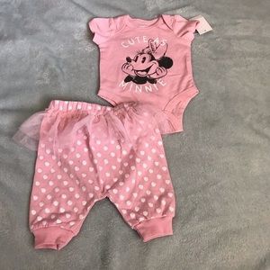 Disney Minnie Mouse Cutie Tutu Newborn Outfit